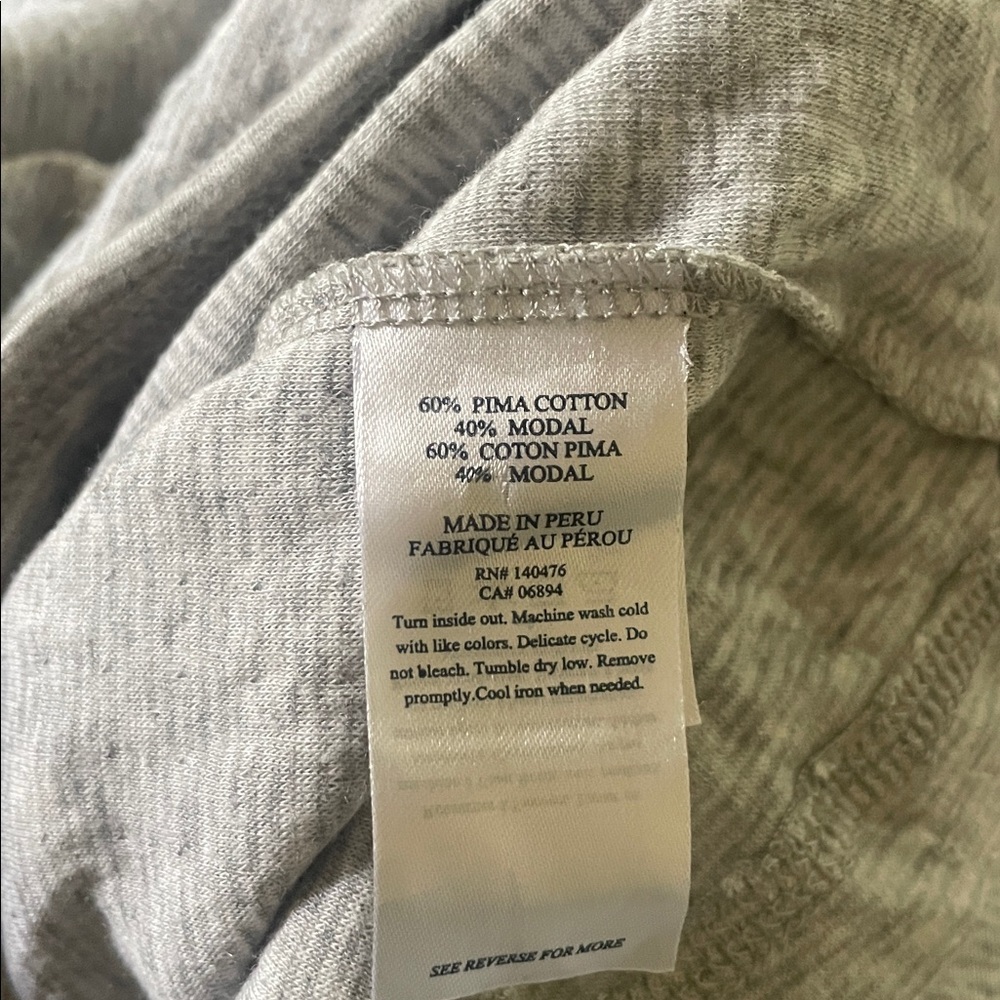 Faherty Cloud Cotton Half Zip - Size Medium - image 6